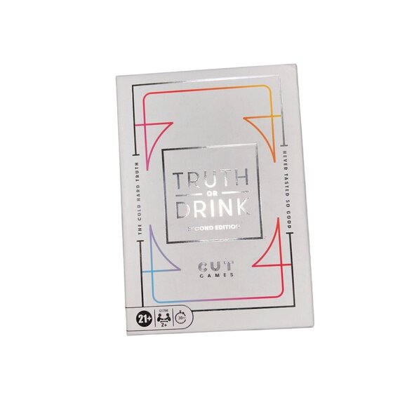 CUT Games Truth or Drink Card Game - Picture 1 of 9